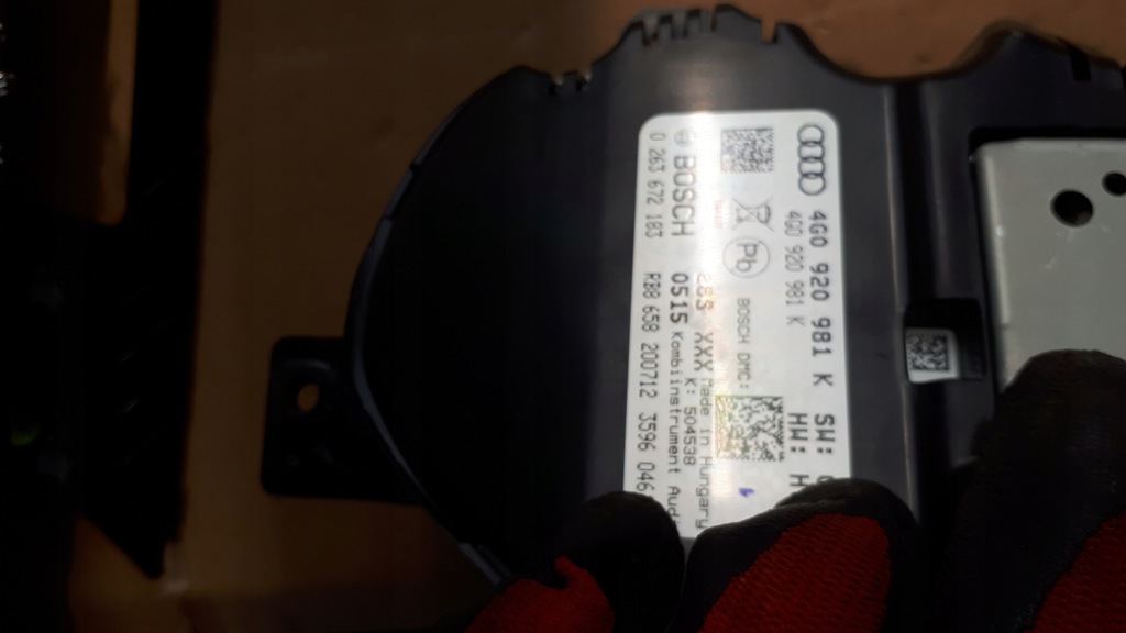 фото №7, S6 c7 a6 4g счетчик приборная панель 4.0 tfsi 4g0920981k