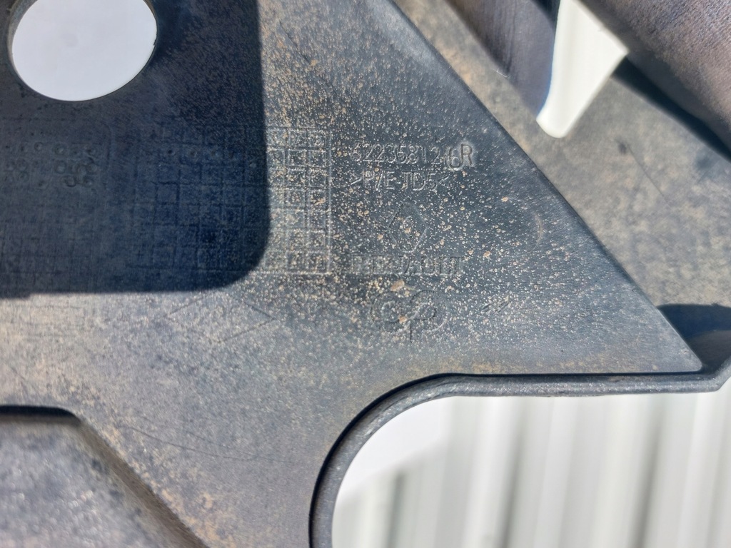 фото №13, Плита захист pod бампер renault scenic iii eu