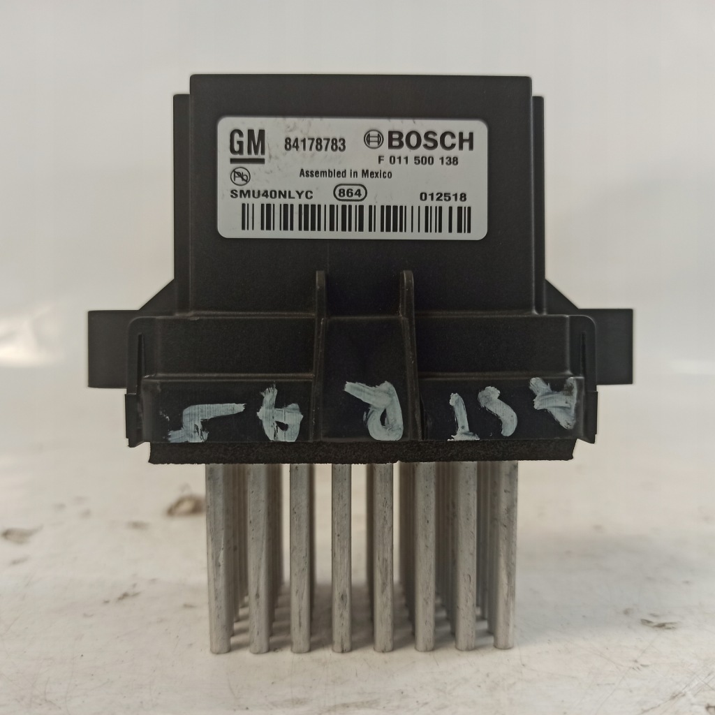 Opel astra j резистор резистор вентилятор воздуха 84178783 с Разборки