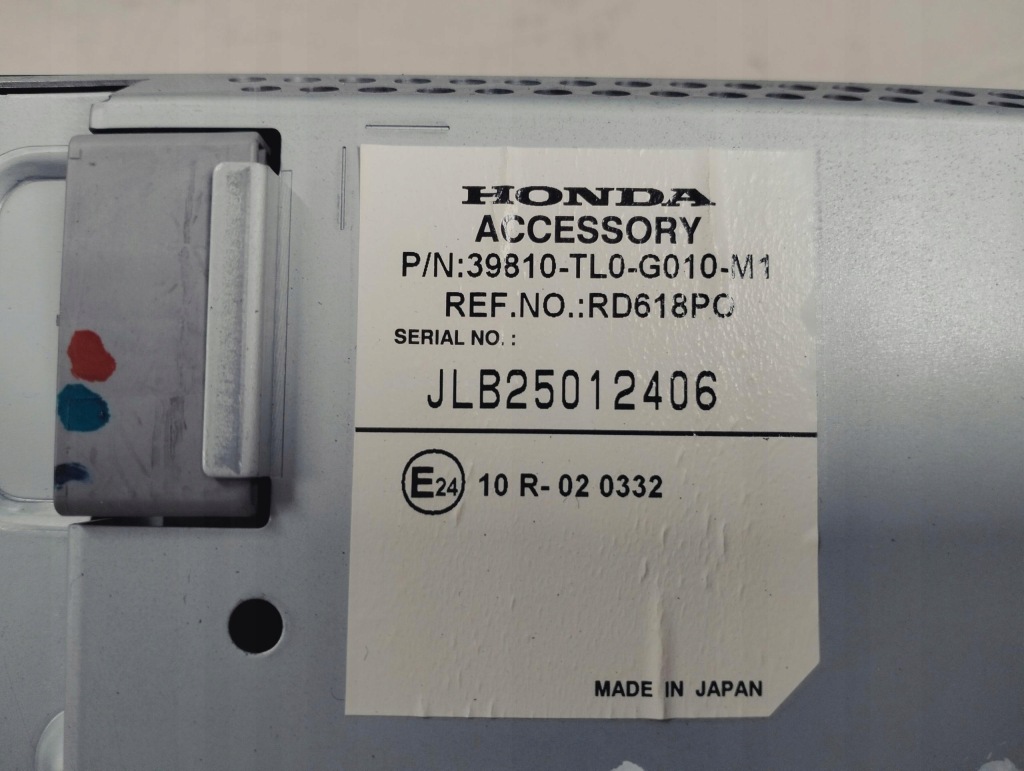 фото №8, Accord viii экран навигации дисплей 39810-tl0-g010-m1