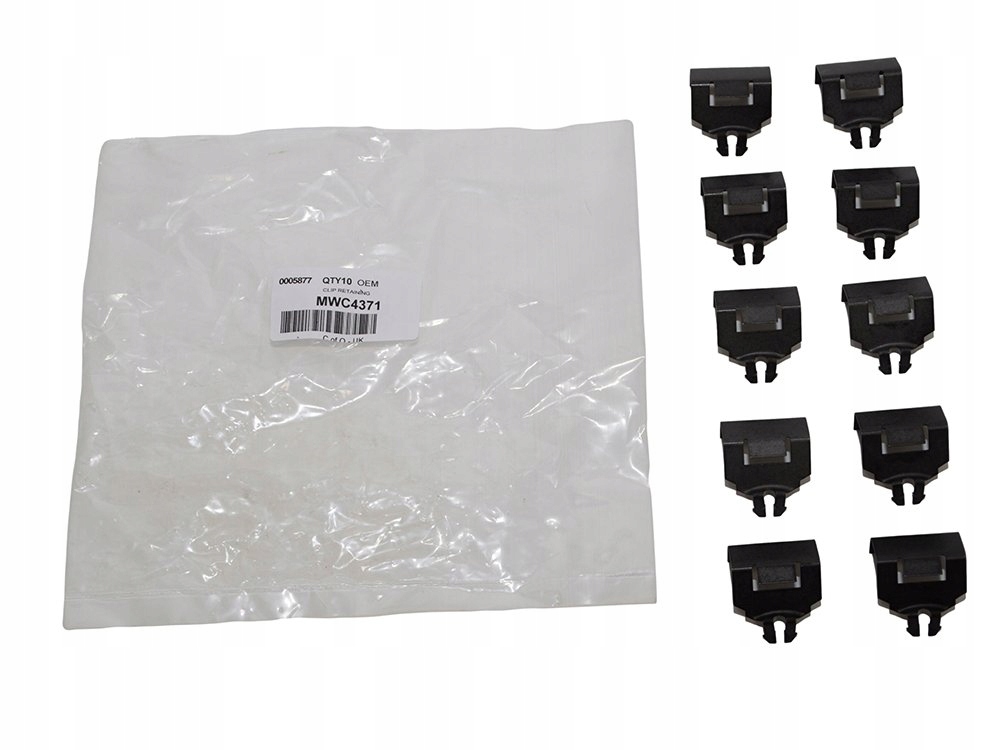 фото №1, Кліпса кріпильна напрямні скло двері defender