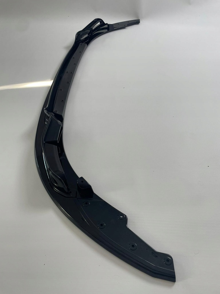 фото №14, Передня накладка бампера спліттер e92 e93 lci polift чорний блиск