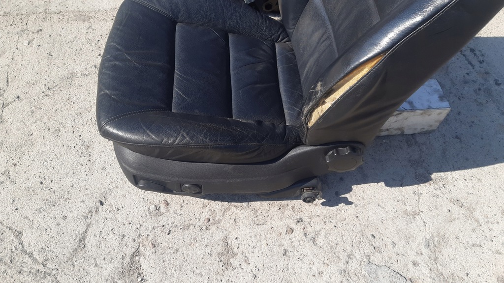 фото №7, Сидіння сидіння заднє сидіння шкіра czarna audi a6 c5 avant