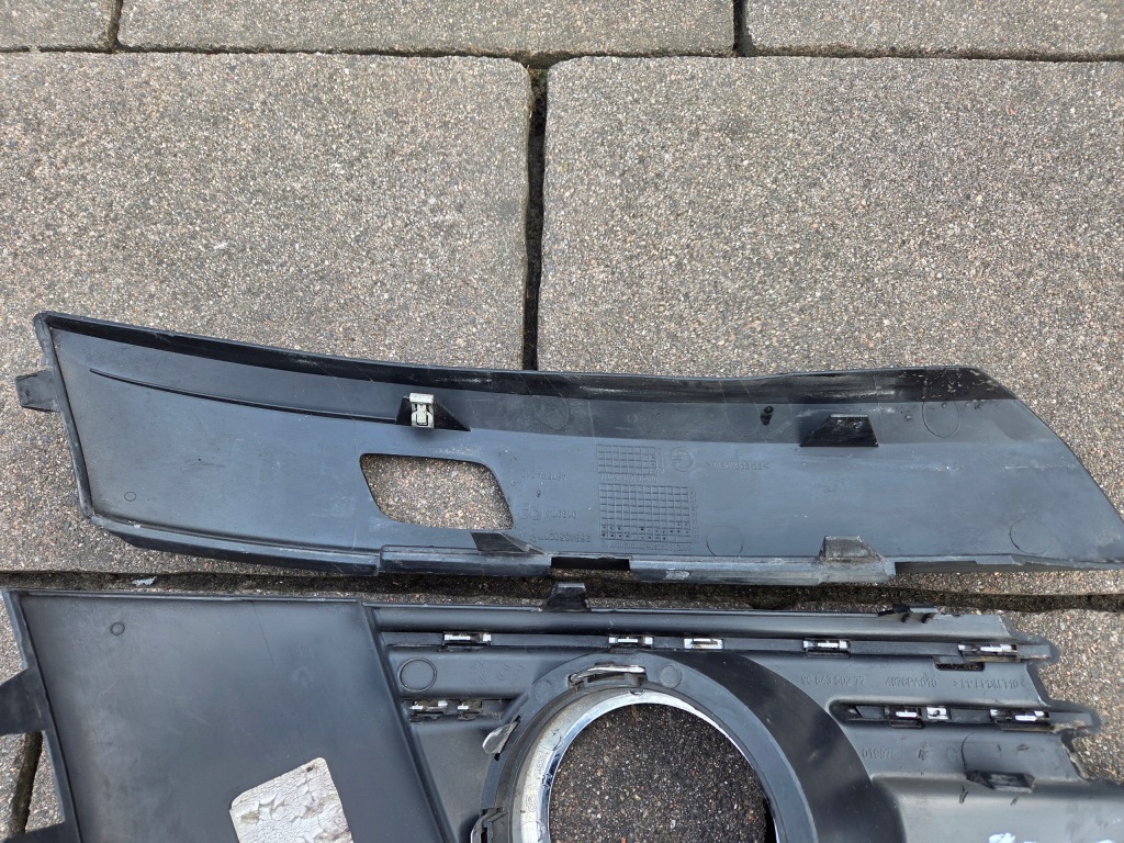 фото №10, Peugeot 3008 i przed lift решётка+ молдинг бампера хром левая 09-2014