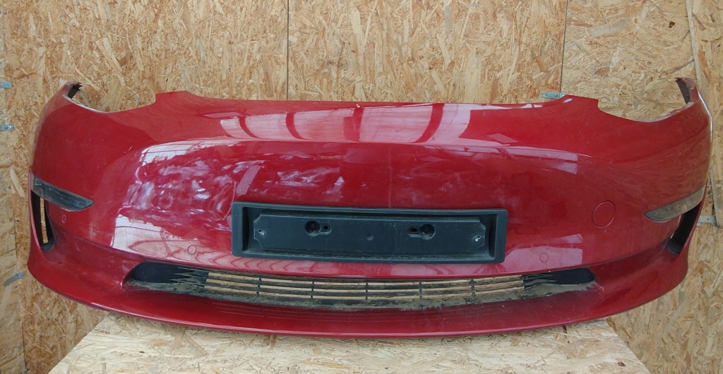 фото №1, Бампер передний перед tesla model 3 ppmr kompletny 6xpdc