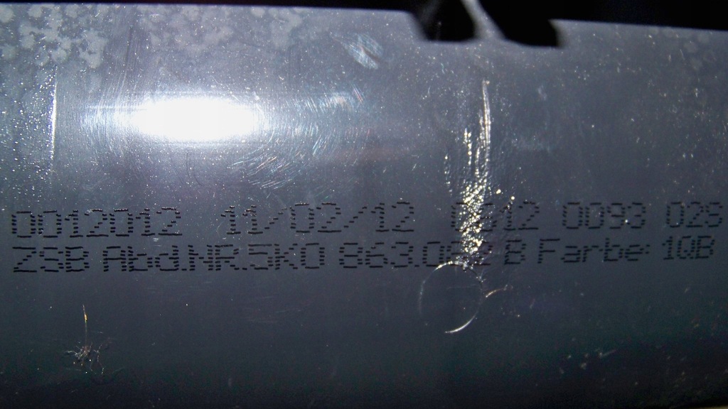 фото №8, Vw golf vi 6 13r попільничка