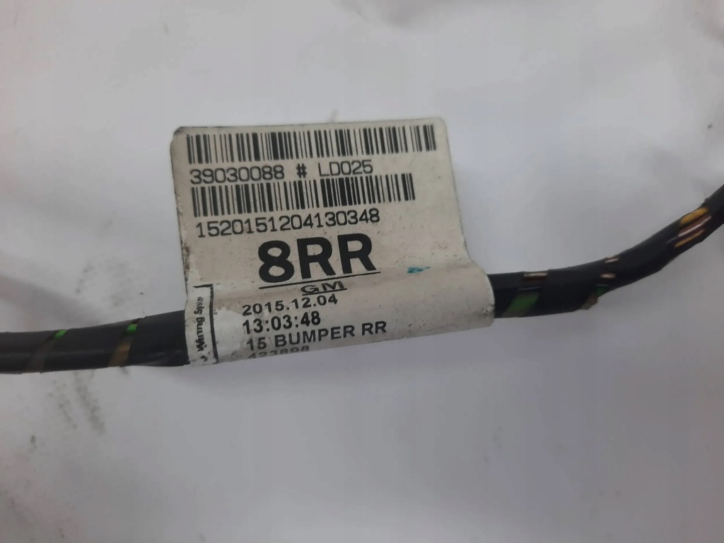 фото №5, Джгут електропроводка бампера заднього pdc opel astra k 39030088