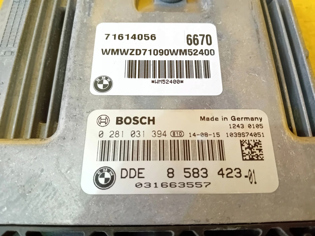 фото №3, Mini countryman r60 r61 бортовий комп'ютер двигуна 8583423