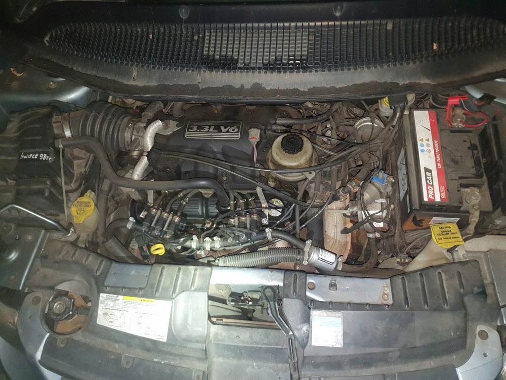 фото №9, Крышка баллончик предохранителей chrysler town and country 2005 3.3 b 182km eu