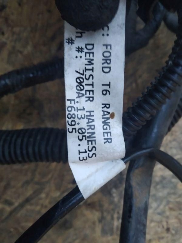 фото №5, Жгут трубопровод электропроводка рамы задняя ford ranger mk6 vi 2017