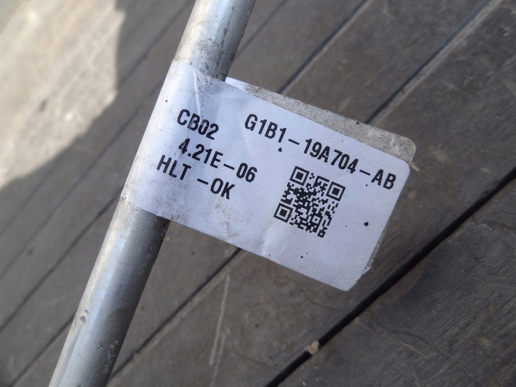 фото №4, Ford ka+ plus 2017 1,2 шланг кондиционера оригинал