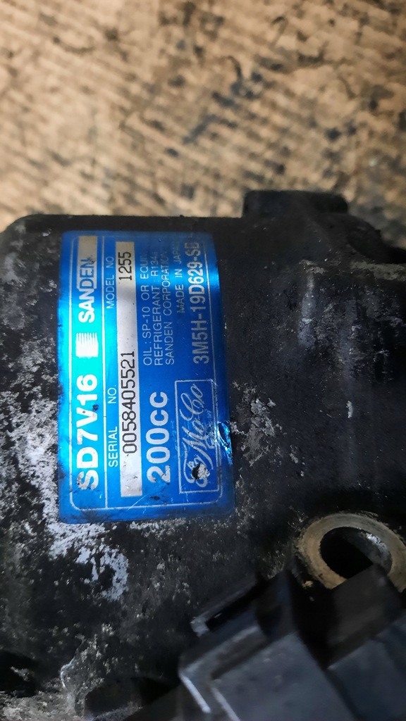 фото №5, Компрессор кондиционера mazda 3 1.6d 05r