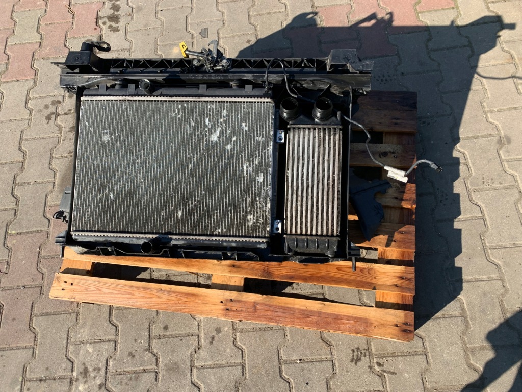 фото №1, Peugeot partner ii lift iii 15r pas передній радіатор вентилятор комплект