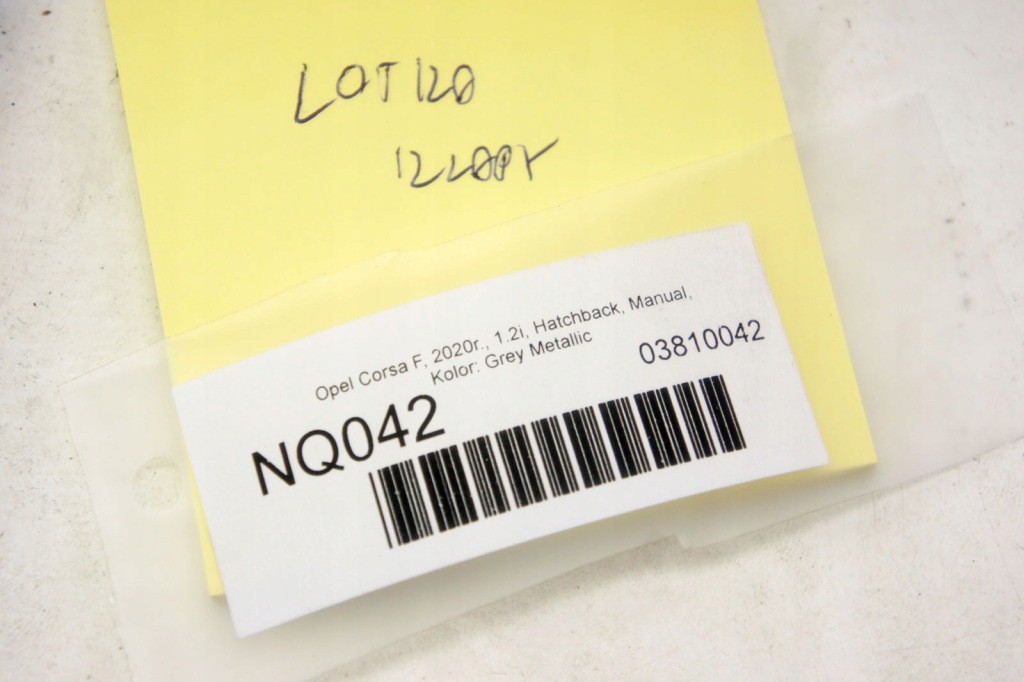 фото №6, Nq042 opel corsa f спойлер спойлер крышки