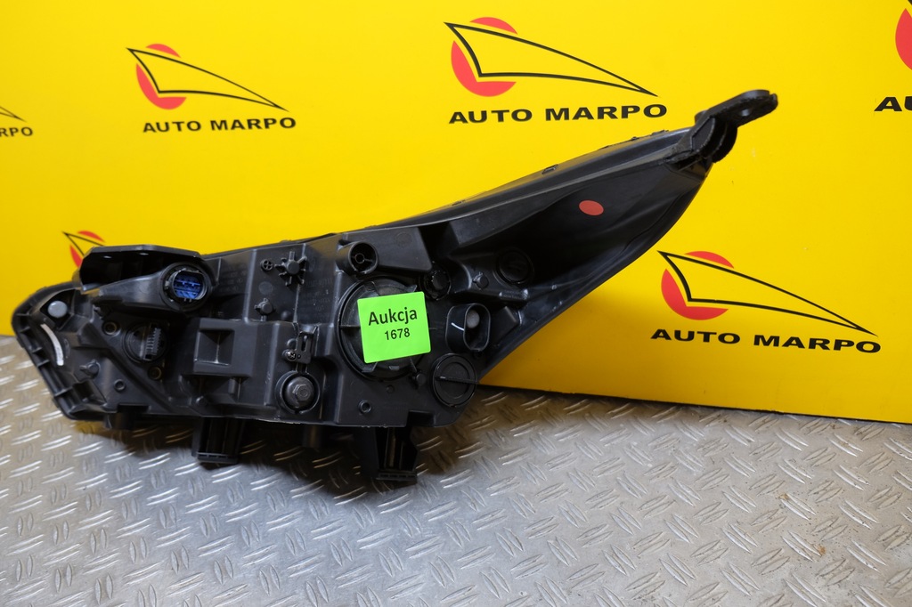 фото №10, Kia cerato forte lift 2021- фара лампа обычная линзованная с led r usa