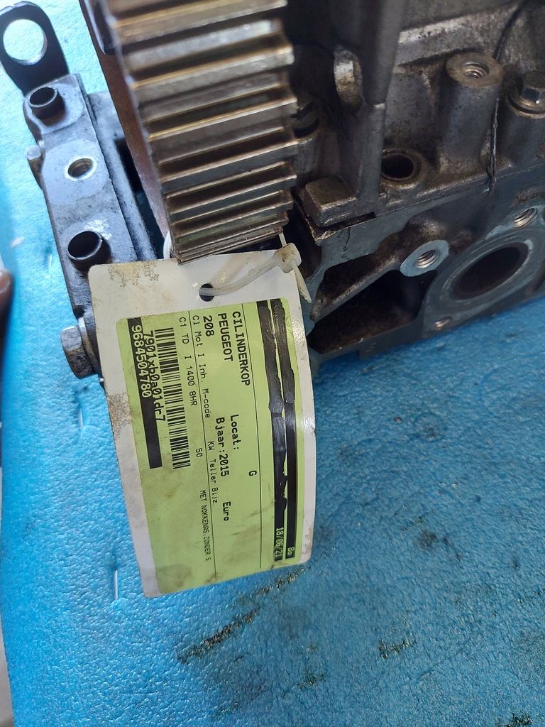 фото №11, Головка peugeot 208 2015 r 1.4 hdi 8hr