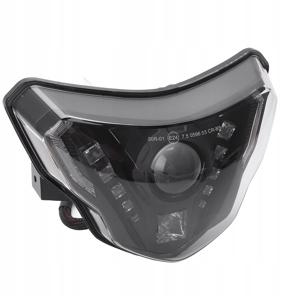 фото №15, Фара led motocyklowy передня wysoka джгут ближнє світло drl модуль лампи