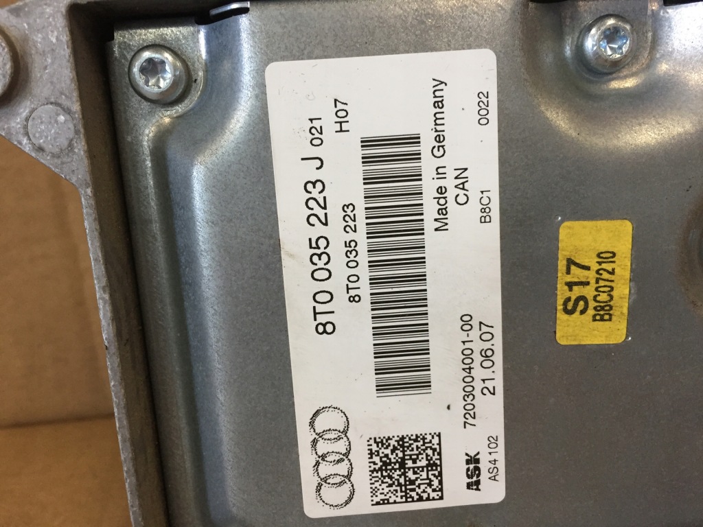фото №4, Audi a4 b8 a5 підсилювач аудіо радіо 8t0035223j
