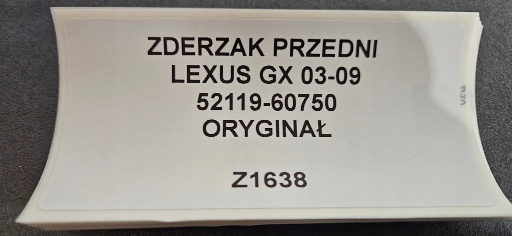 фото №10, Бампер передній lexus gx 03-09 оригінал 52119-60750