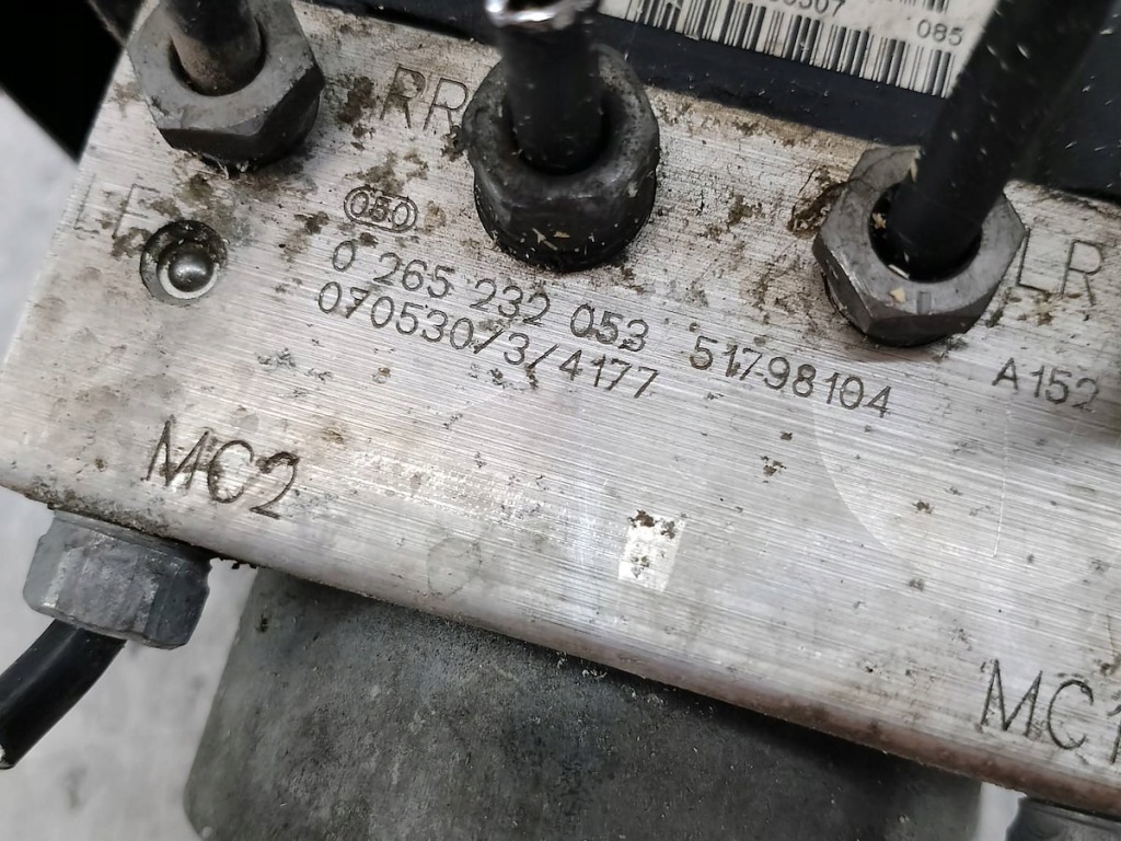 фото №8, Насос abs fiat grande punto 51798104 0265232053 0265800690 1.4 mpi