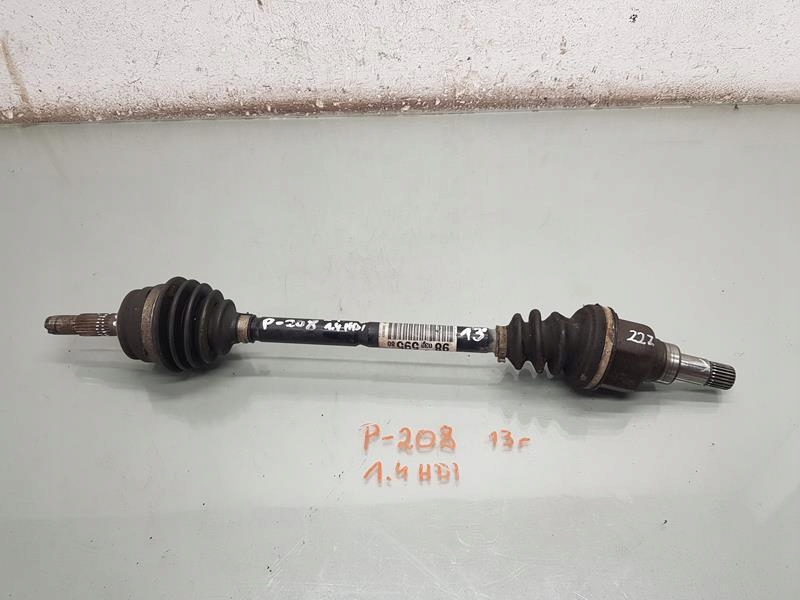 фото №1, Привідний вал лівий перед peugeot 208 i 1.4 hdi 9803059580