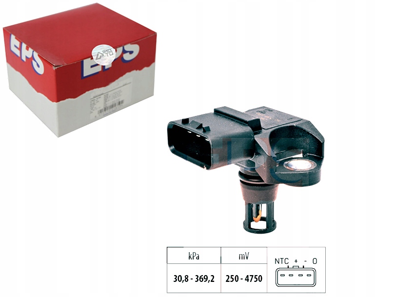 фото №1, Датчик тиску труба впускний opel eps