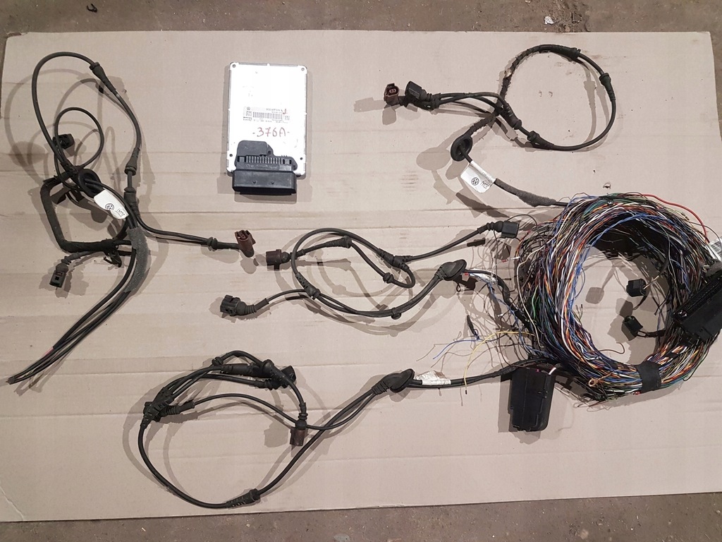 фото №6, Vw passat b7 cc жгут активные подвеска dcc 12r