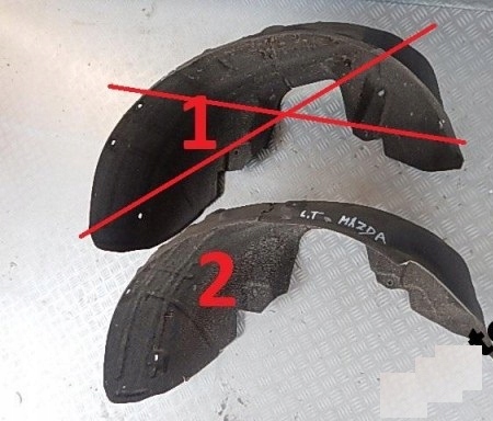 фото №1, Mazda cx-5 cx5 підкрилок задні ліва задня