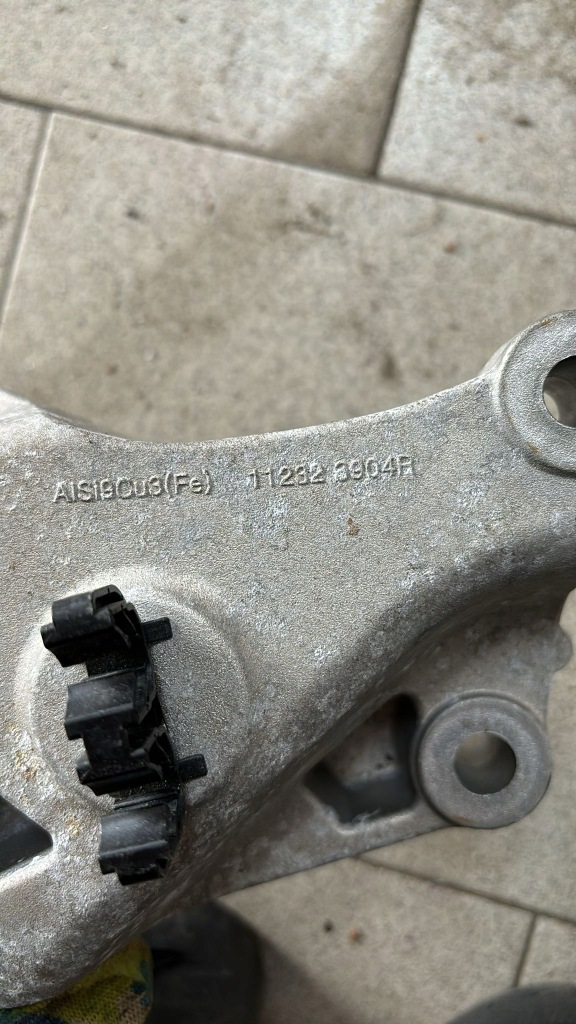 фото №3, Кронштейн подушка двигателя renault captur ii clio v 112323904r