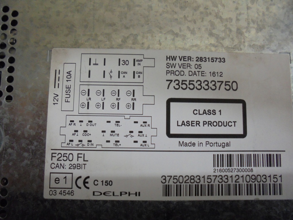 фото №2, 7355333750 радіо fiat ducato 2006-2014