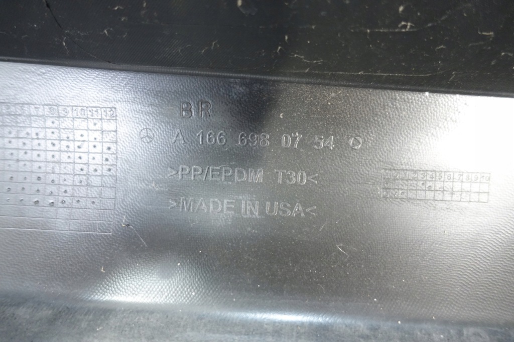 фото №9, Mercedes ml amg w166 2011- молдинг поріг ліва a1666980754