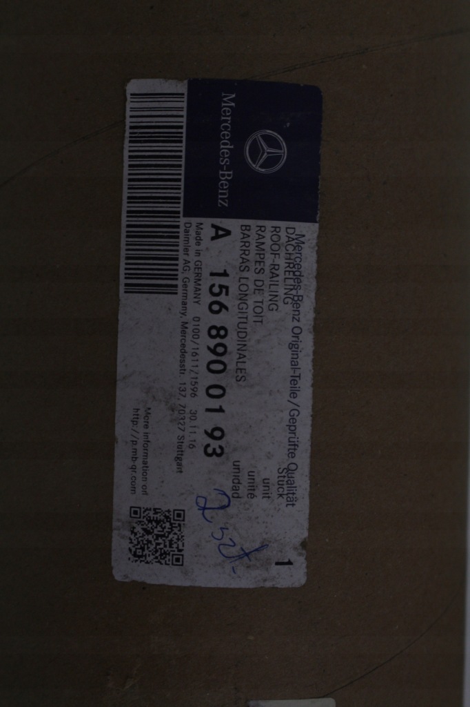 Рейлинг крышный mercedes gla a1568900193 Киев