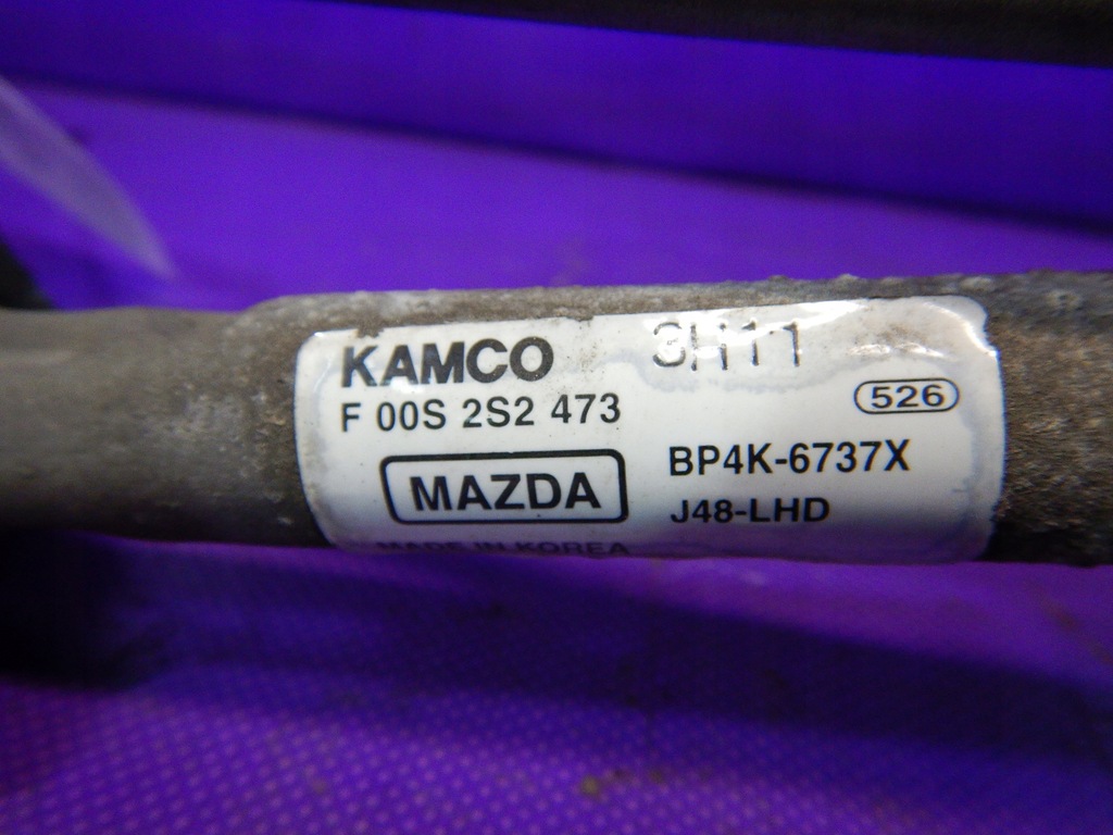 фото №5, Mazda 3 i bk 03- механізм двірник 4m5117508aa