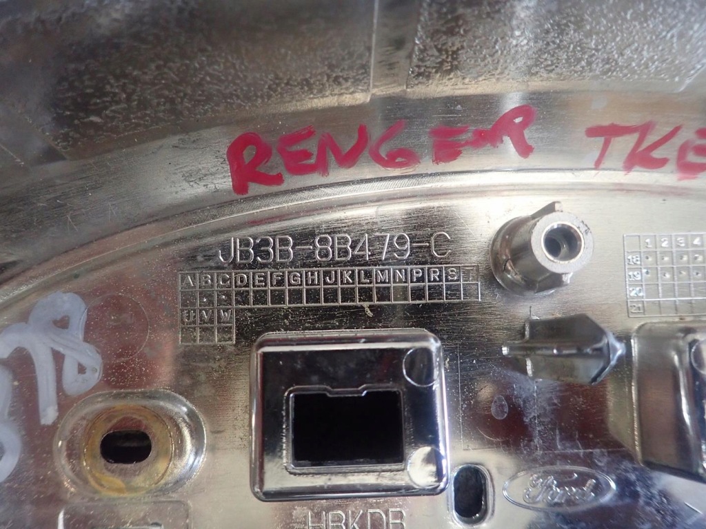 фото №3, Решётка радиатора хром ford ranger iii lift 2019- tke