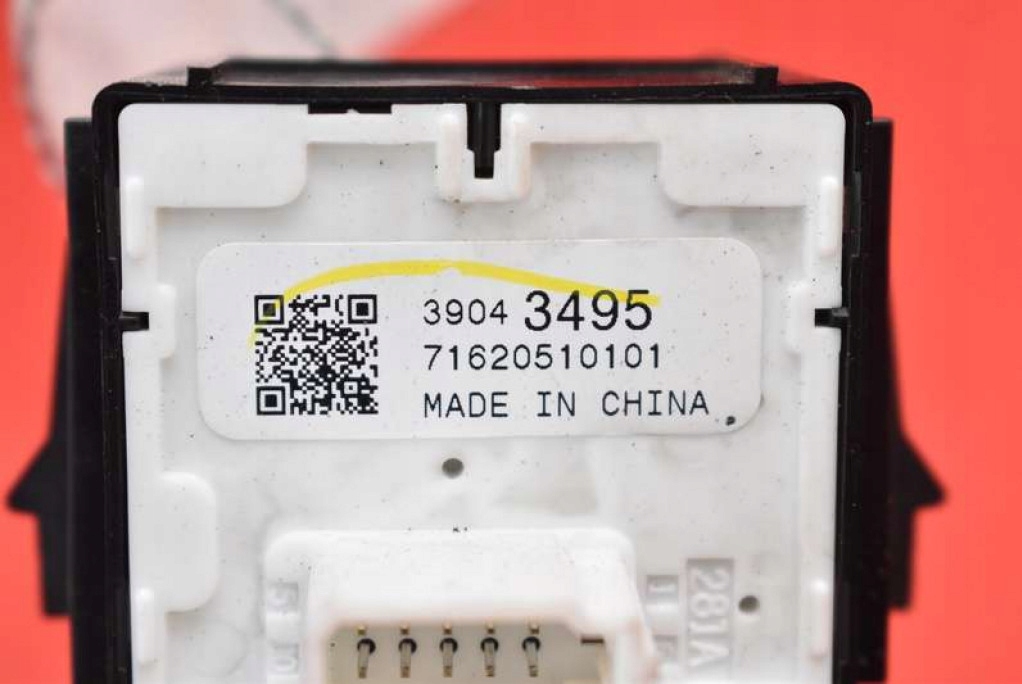 фото №6, Важіль перемикач двірник 39043495 opel astra 5 v k kombi 15-20