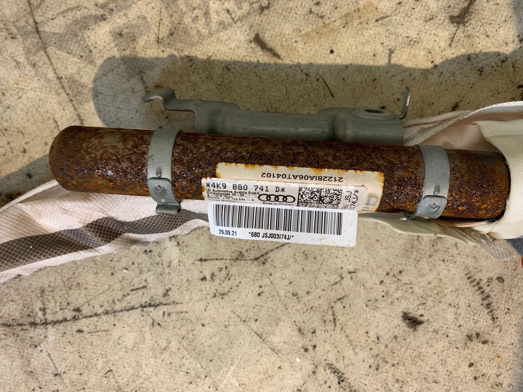 фото №10, Шторка безпеки шторки безпеки air bag ліва права audi a6 c8 kombi оригінальні 4k9880741d 4