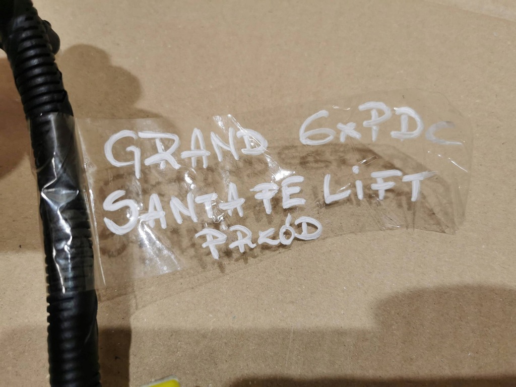 фото №7, Hyundai grand santa fe lift 16-20 жгут электропроводка 6xpdc перед 91890-b8032