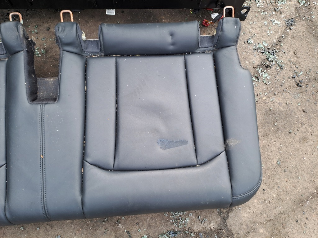 фото №14, Audi q7 4m 16r s-line сиденья заднее сиденье обшивки кожа подогрев 7 легковые