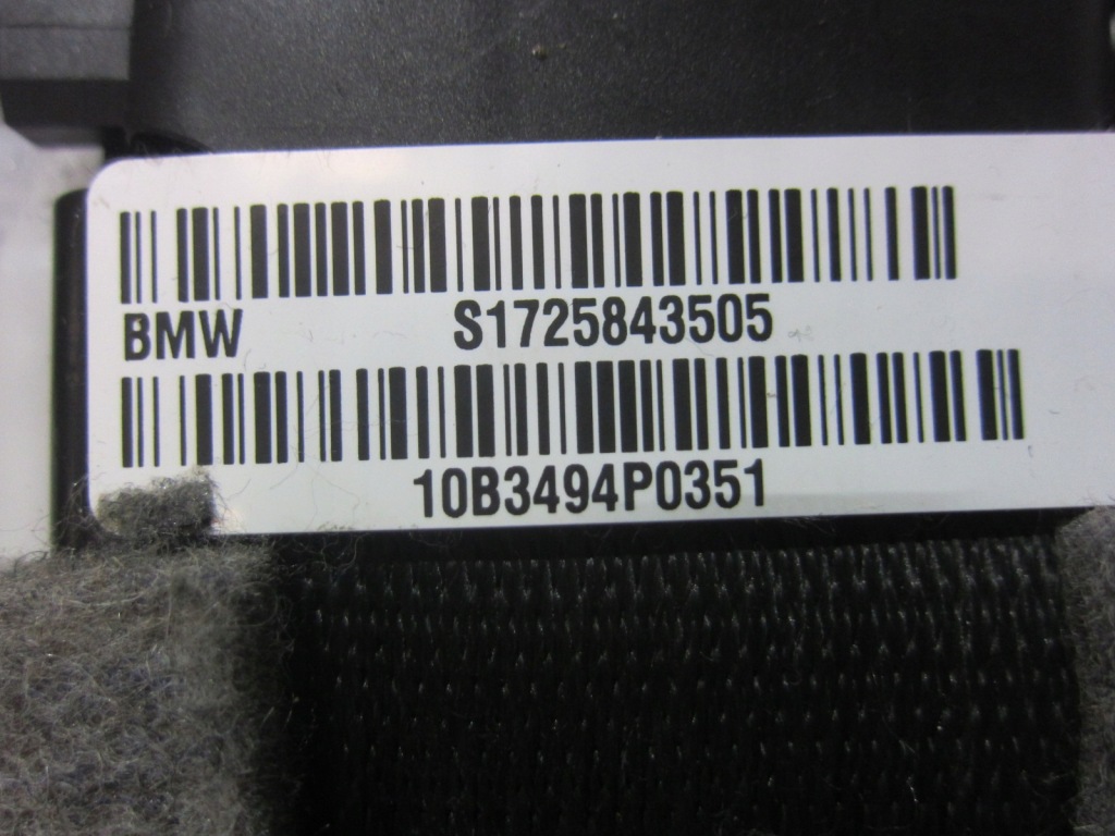 Bmw x3 f25 x4 f26 америка ремни передние натяжители перед 7367249 72117258435 комплект Недорого