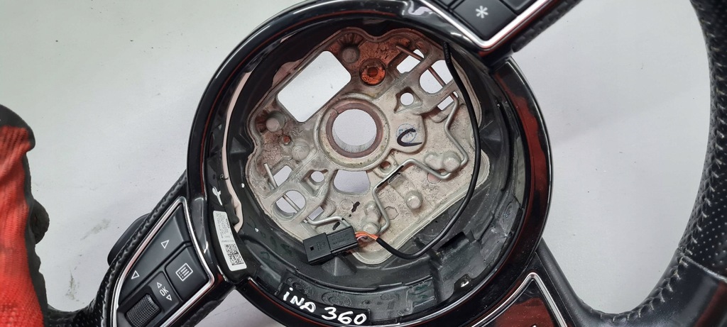 фото №12, A6 c7 4g lift воздуховод кожа кожаный sline лепестки переключения 8x0419091m a7 4g