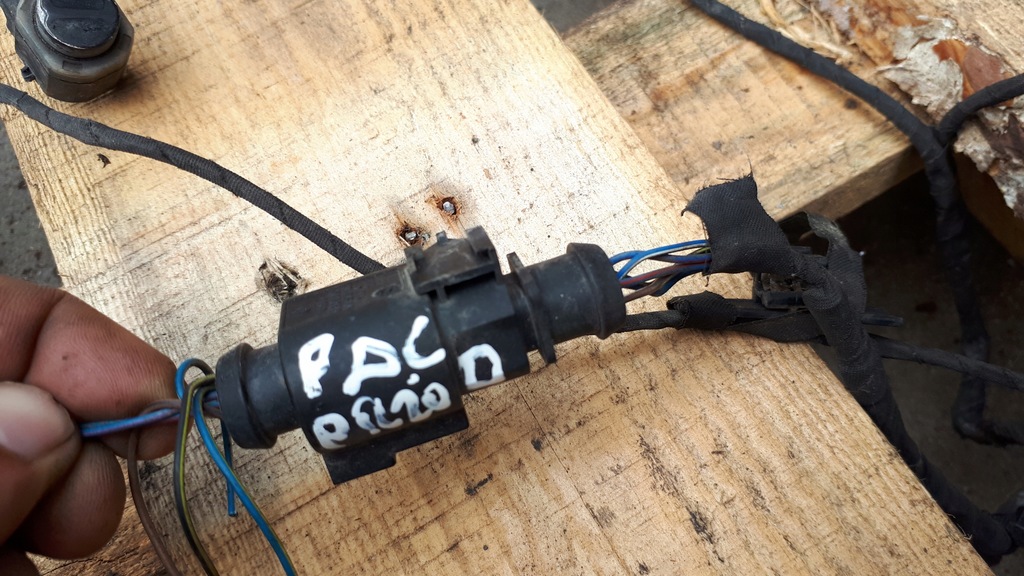 фото №8, Audi a5 8t lift джгут бампера перед 4xpdc 8k0971095d ls9r