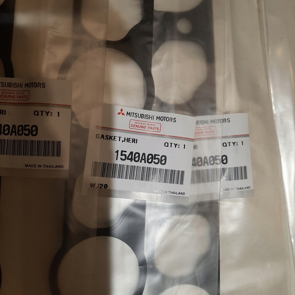 фото №8, Прокладка kol. ss. mitsubishi l200 2.5 d 1540a050 оригинальный номер mitsubishi
