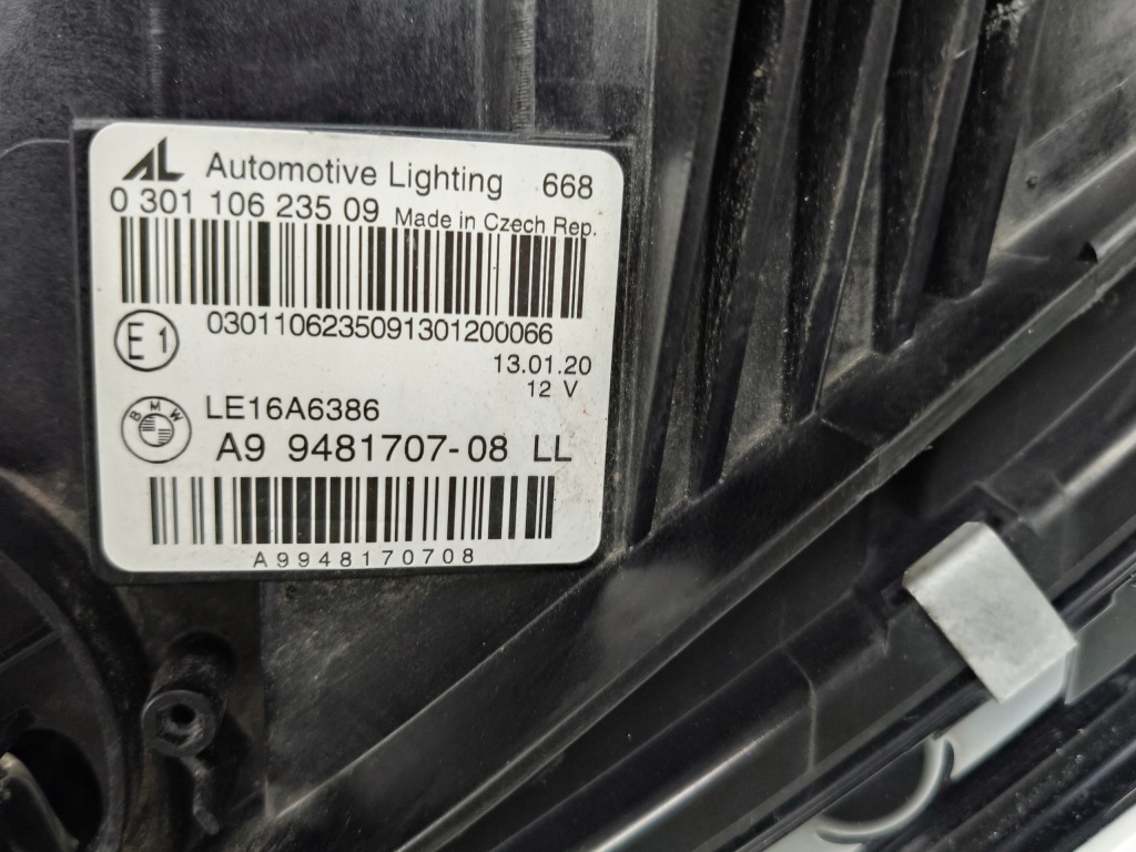 фото №10, Лампа левая фара bmw 3 g20 g21 18- full led laser