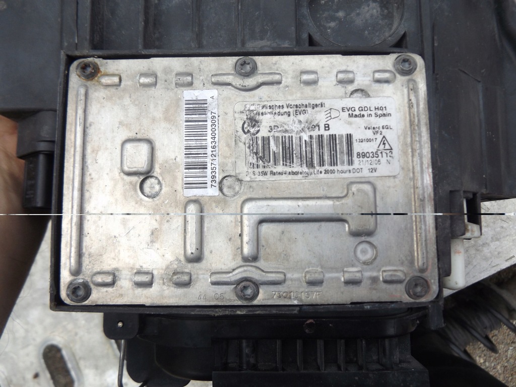 фото №14, Vw passat b6 лампа левая ксенон поворотный europa