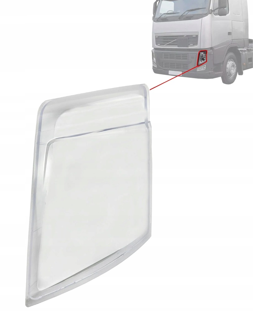 фото №1, Стекло стекло фары фара левый volvo fh fm 2008-2013