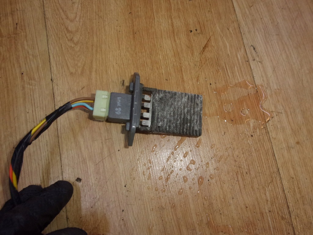 фото №1, Chevrolet aveo t250 резистор резистор вентилятор