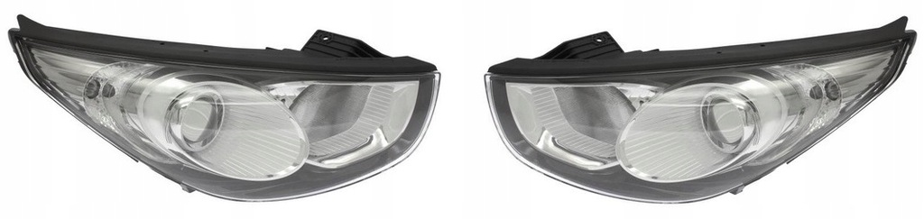 фото №1, Фара лампа hyundai ix35 2009-2013 левый+ правый tyc