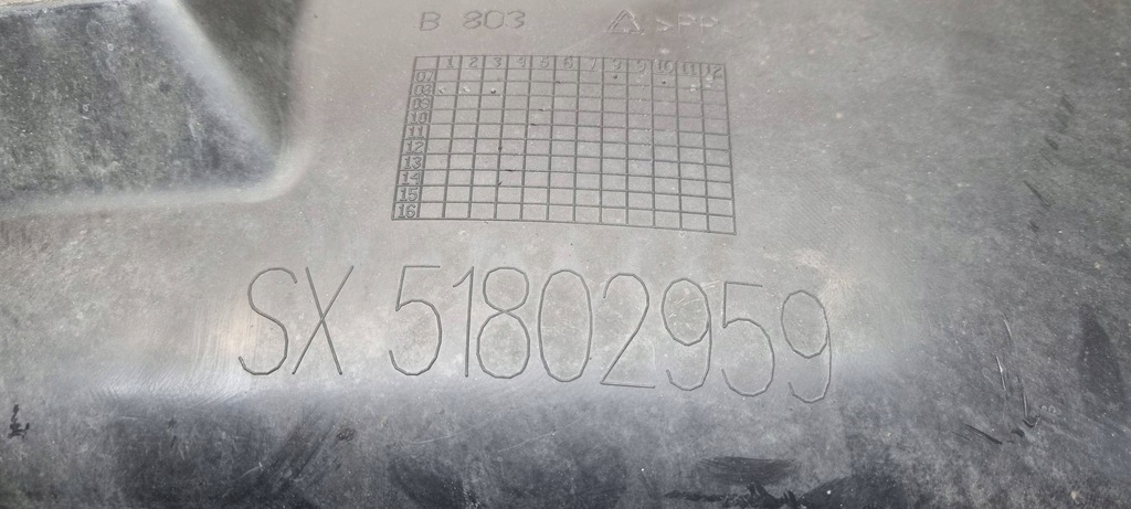 фото №8, Підкрилок лівий перед fiat croma ii lift 08-10 51802959