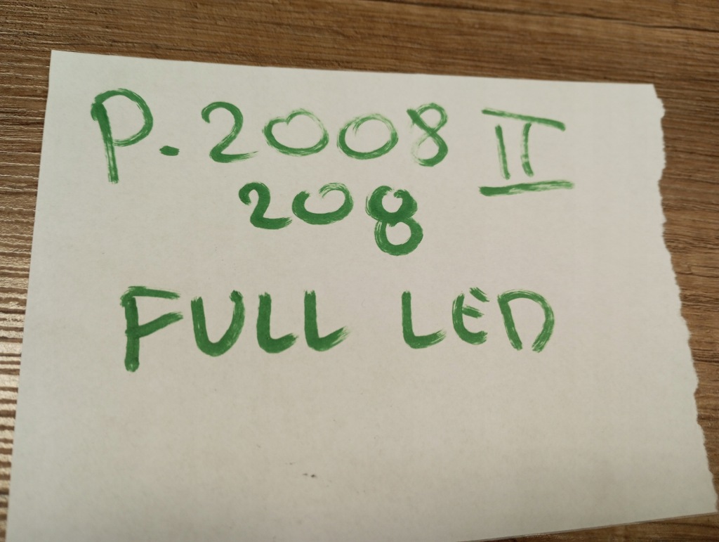 Фара ліхтарі  правий ліва peugeot 208 2008 2 full led 9833036380 9833036180 Доставка