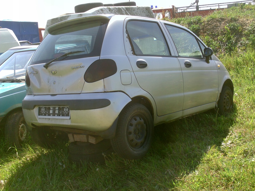 фото №10, Daewoo matiz 0.8 педалі повний i інше двері колір сріблястий лампи бампер